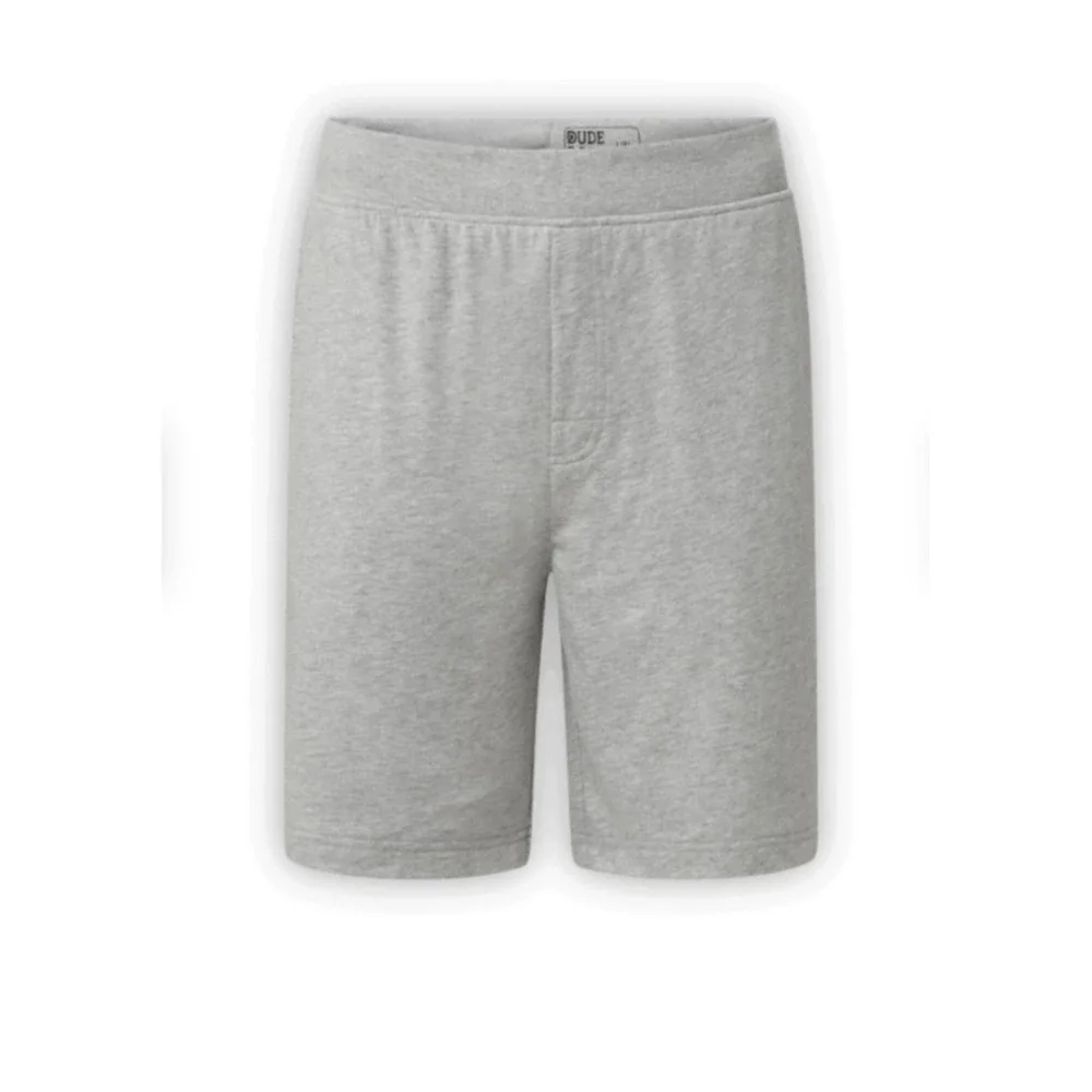 DudeRobe Men's Lounge Shorts S/M Gray Soft Stretch Pajama Sleepwear NWT Cozy